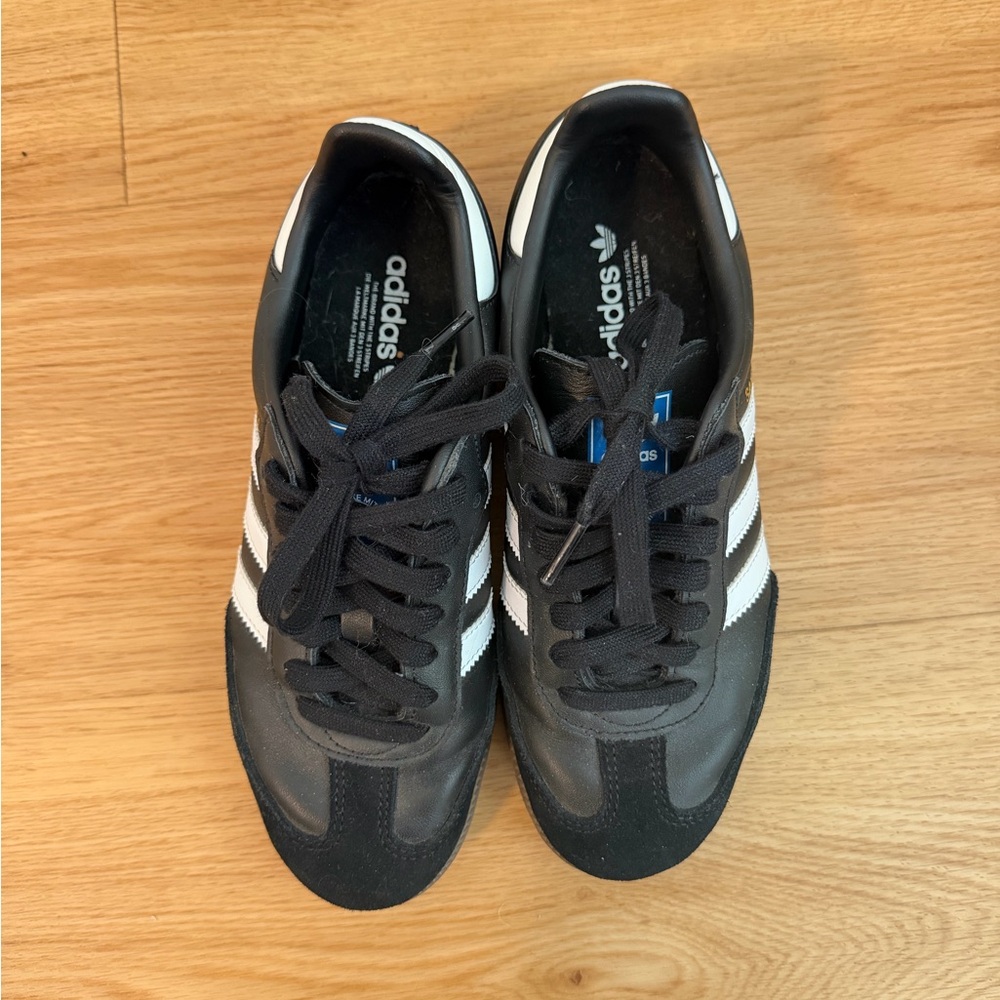 Adidas Originals Black Samba Sneakers - Picture 2 of 7